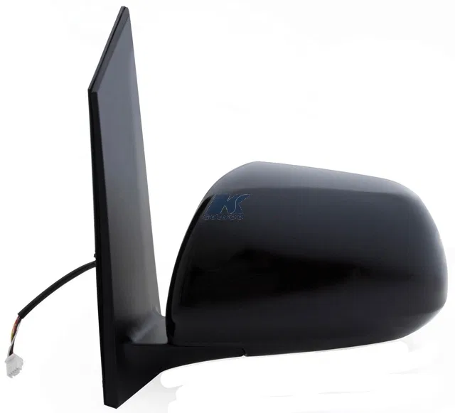 70136T – K-SOURCE Exterior Mirror, OEM Replacement Single Black Electric Foldaway With Heated Mirrors Without Turn Si...
